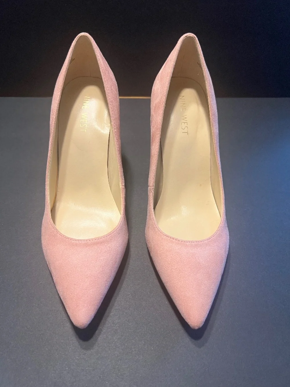 Nine West Pink Suede Pumps US 7M